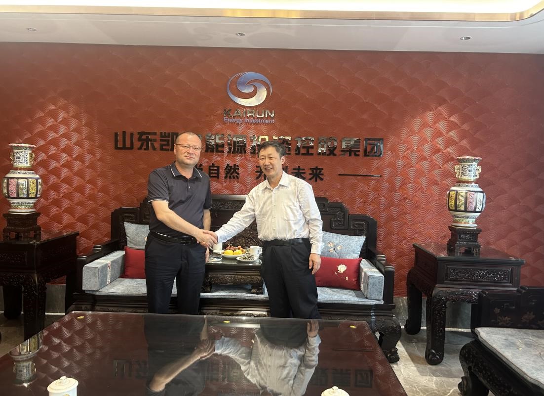 新疆阿克蘇地區(qū)柯坪政府領(lǐng)導(dǎo)一行蒞臨凱潤東方電廠考察指導(dǎo)